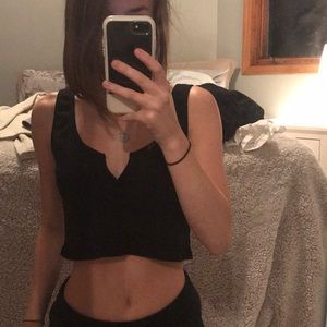 cropped brandy melville tank